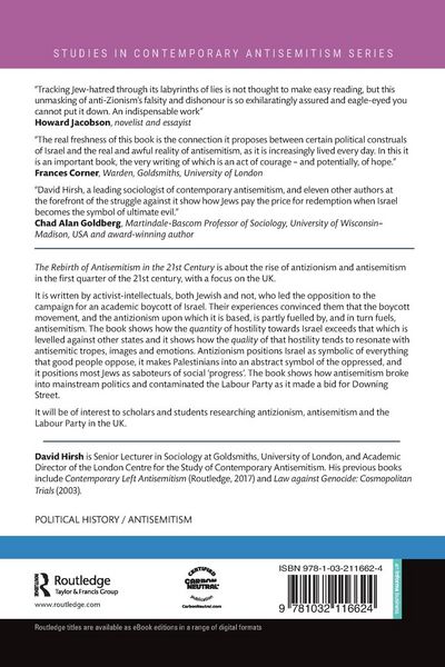 Produktbild: The Rebirth of Antisemitism in the 21st Century