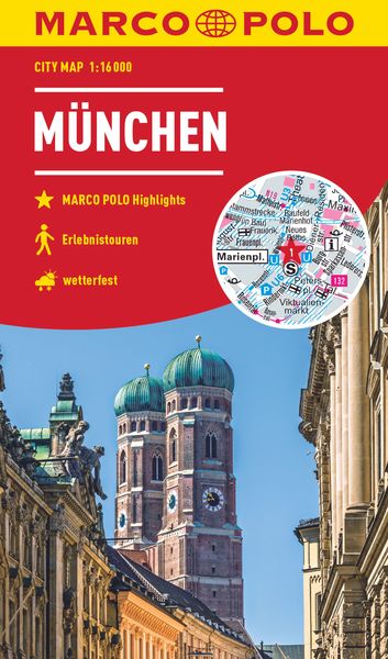 Produktbild: MARCO POLO Cityplan München 1:16 000, 2022-2026
