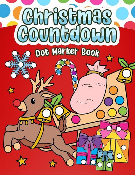 Produktbild: Christmas Countdown Dot Marker Book