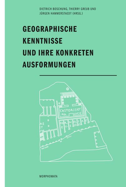 Produktbild: Geographische Kenntnisse und ihre konkreten Ausformungen