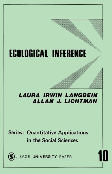 Produktbild: Ecological Inference