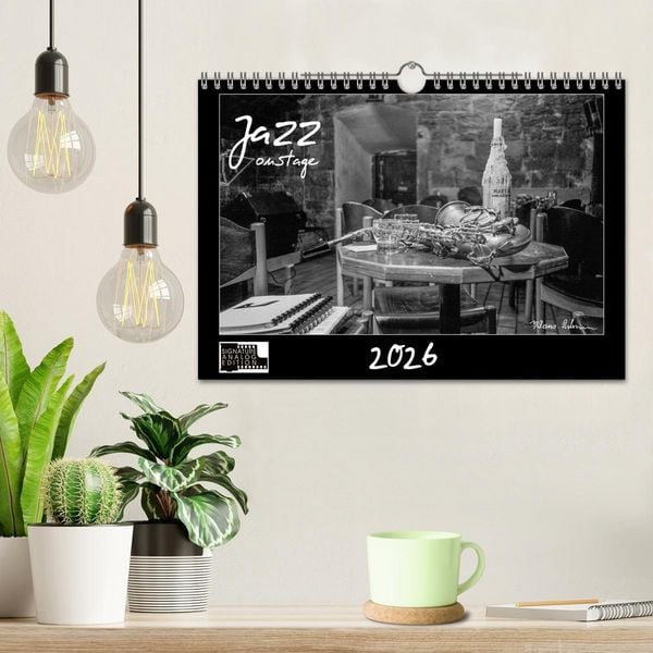 Produktbild: Jazz onstage (Wandkalender 2026 DIN A4 quer), CALVENDO Monatskalender