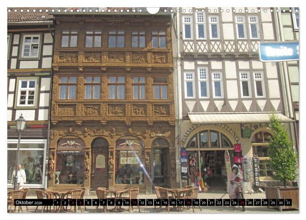 Produktbild: Wernigerode - Fachwerkstadt am Harz (Wandkalender 2026 DIN A3 quer), CALVENDO Monatskalender