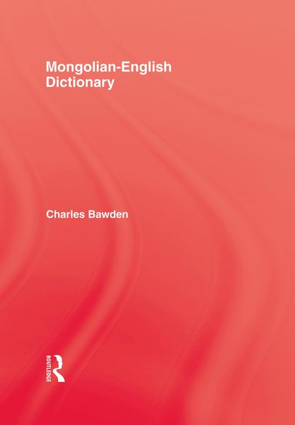 Produktbild: Mongolian English Dictionary