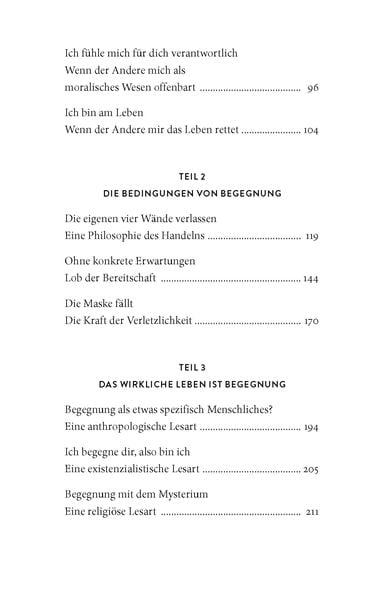 Produktbild: Kleine Philosophie der Begegnung