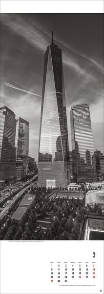 Produktbild: New York Vertical Kalender 2027