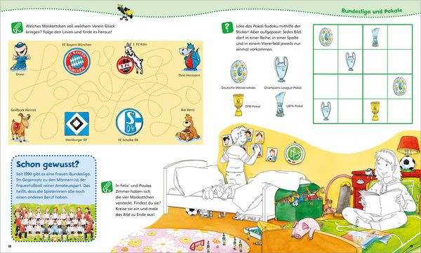 Produktbild: WAS IST WAS Junior Mitmach-Heft Fußball