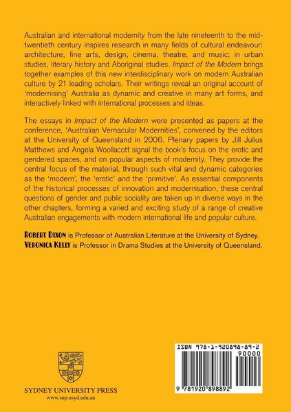Produktbild: Impact of the Modern