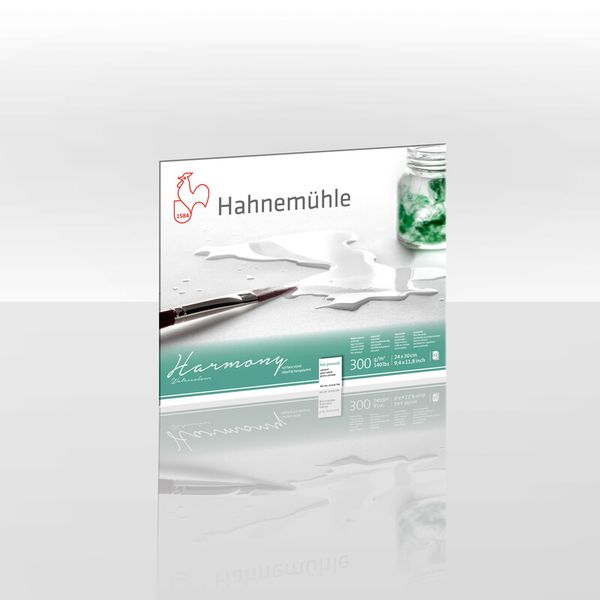Produktbild: Hahnem&uuml;hle Papier Harmony Watercolour, 24 x 30 cm, 300 g/m&sup2;