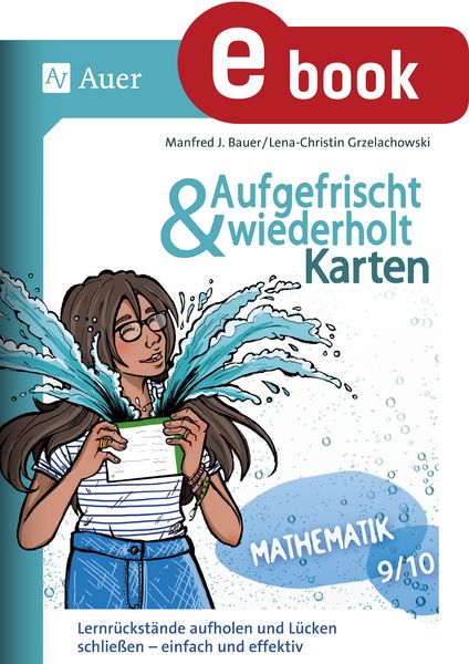 Produktbild: Aufgefrischt-und-wiederholt-Karten Mathematik 9-10