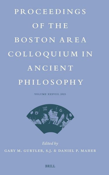 Produktbild: Proceedings of the Boston Area Colloquium in Ancient Philosophy