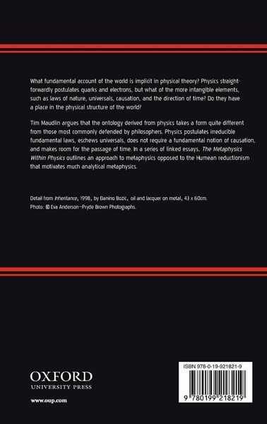 Produktbild: The Metaphysics Within Physics