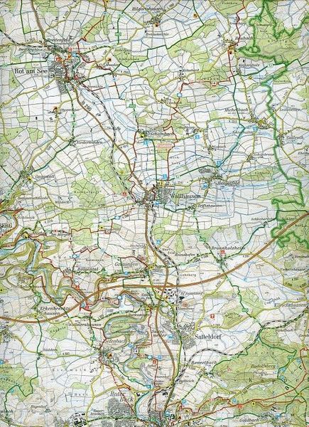 Produktbild: LGL BW 50 000 Crailsheim Freizeitkarte