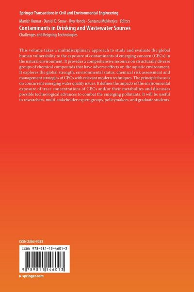Produktbild: Contaminants in Drinking and Wastewater Sources
