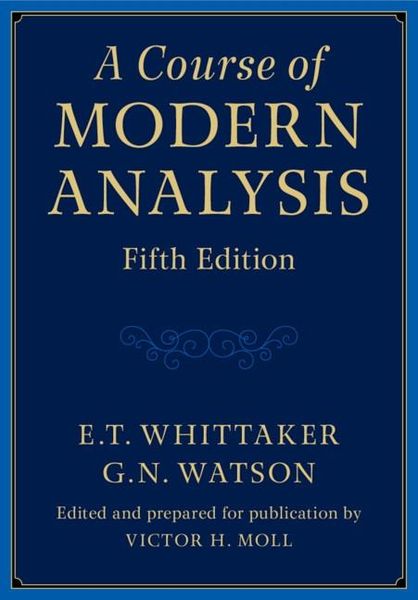 Produktbild: Course of Modern Analysis