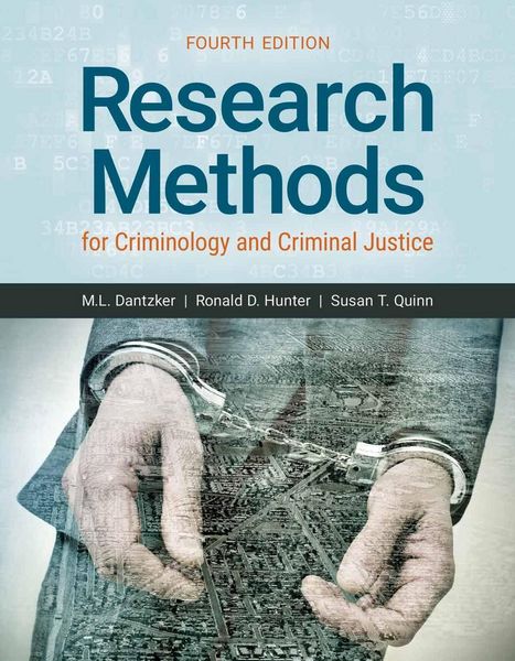 Produktbild: RESEARCH METHODS FOR CRIMINOLOGY & CRIMINAL JUSTICE 4E