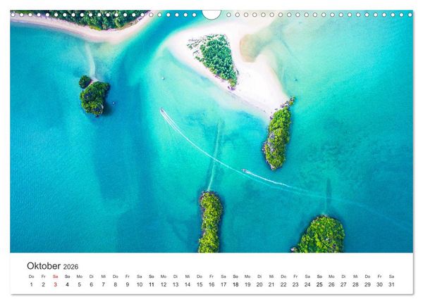 Produktbild: Thailand - Das Land des L&auml;chelns. (Wandkalender 2026 DIN A3 quer), CALVENDO Monatskalender