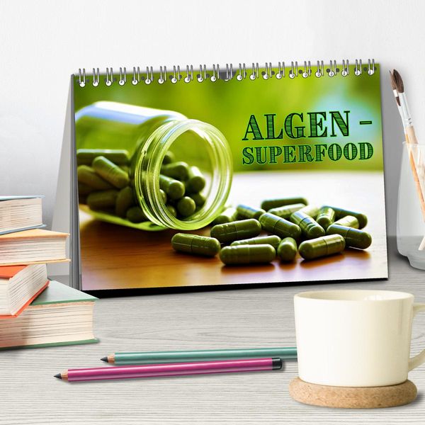 Produktbild: Algen - Superfood (Tischkalender 2026 DIN A5 quer), CALVENDO Monatskalender
