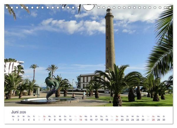 Produktbild: Die Canarischen Inseln - Gran Canaria (Wandkalender 2026 DIN A4 quer), CALVENDO Monatskalender