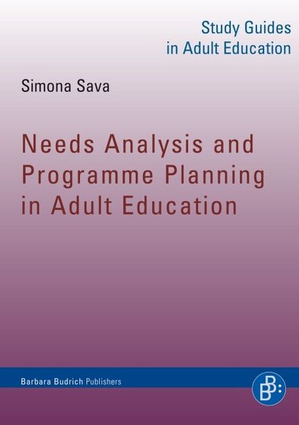 Produktbild: Needs Analysis and Programme Planning in Adult Education