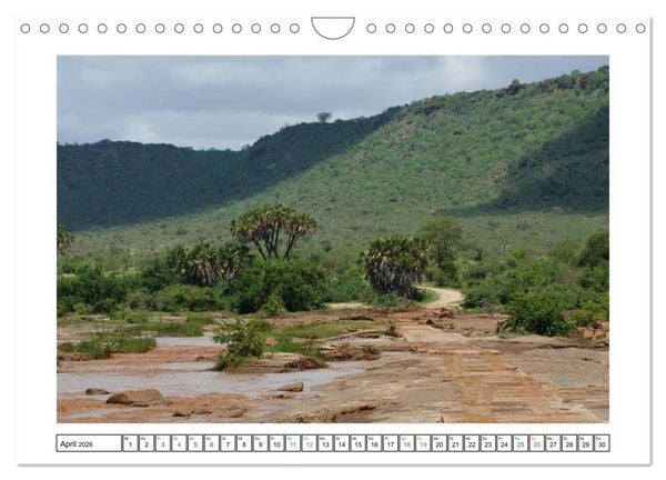 Produktbild: Karibu - Landschaften in Kenia (Wandkalender 2026 DIN A4 quer), CALVENDO Monatskalender