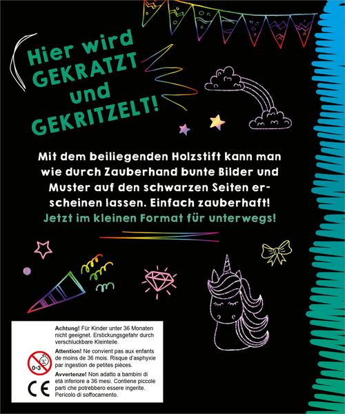 Produktbild: Kritzkratz-Spa&szlig; Einh&ouml;rner