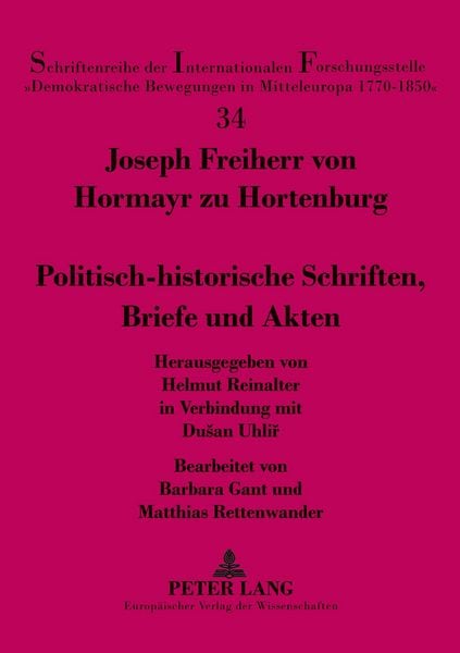 Produktbild: Politisch-historische Schriften, Briefe und Akten