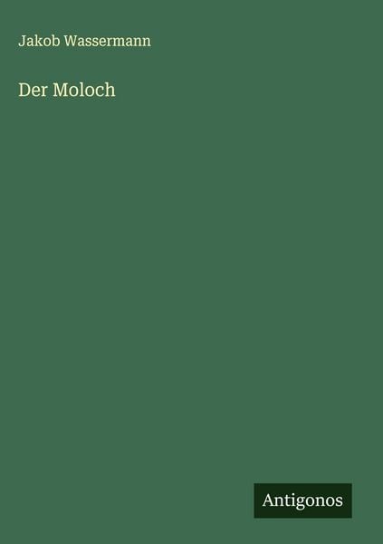 Produktbild: Der Moloch