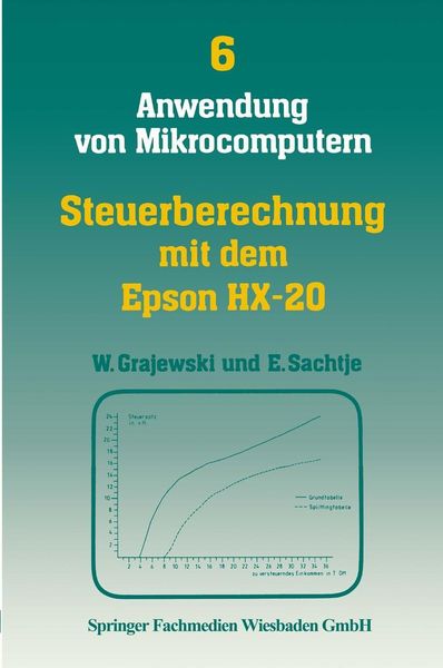 Produktbild: Steuerberechnung mit dem Epson HX-20