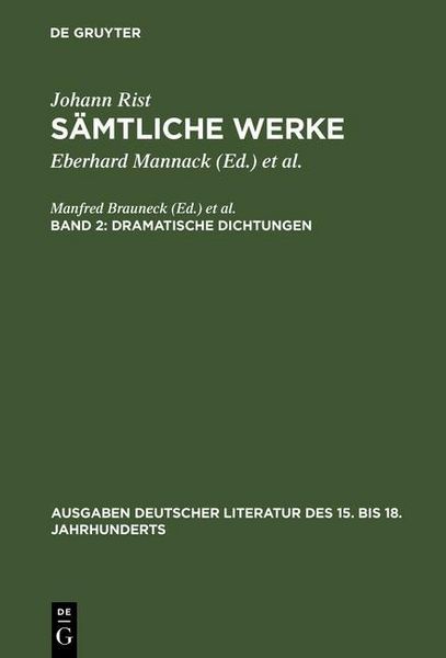 Produktbild: Dramatische Dichtungen