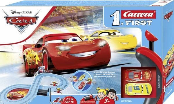 Disney Pixar Cars - Race of Friends, Carrera First Autorennbahn Set