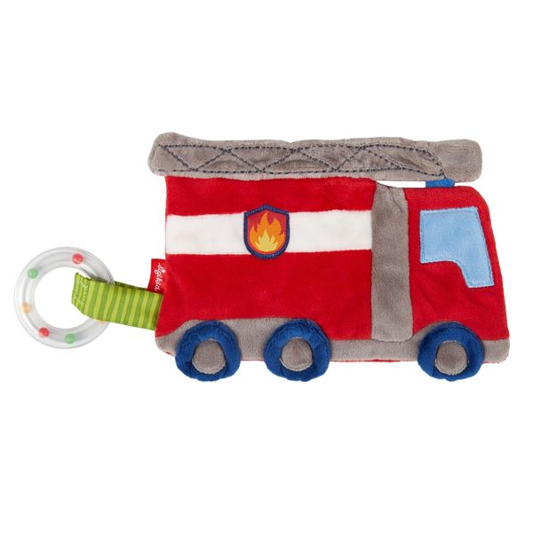 Produktbild: sigikid 42304 - Knistertuch Feuerwehr Kinderbunt, Aktiv-Schnuffeltuch