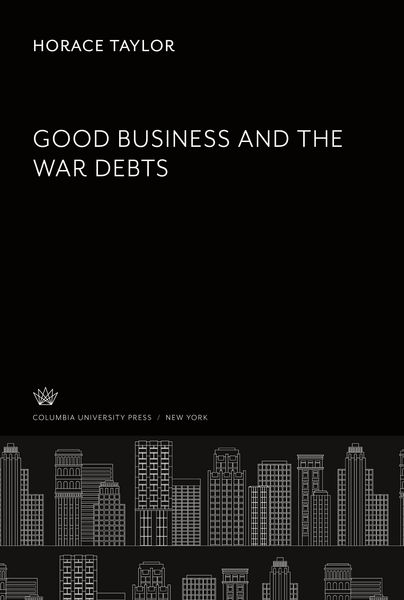 Produktbild: Good Business and the War Debts