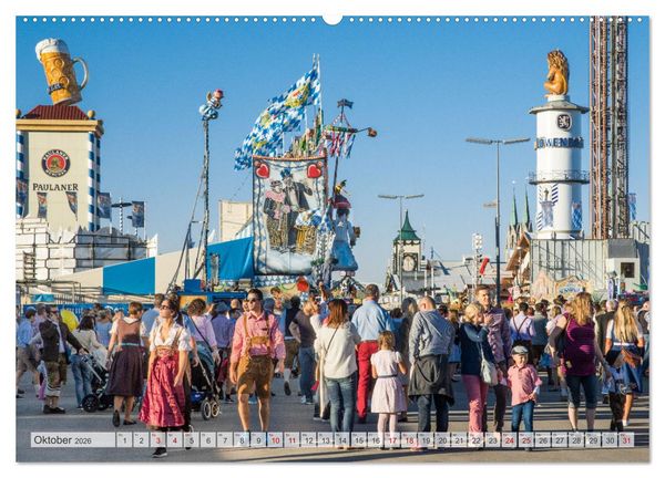 Produktbild: Kirmes Gl&uuml;ck (hochwertiger Premium Wandkalender 2026 DIN A2 quer), Kunstdruck in Hochglanz