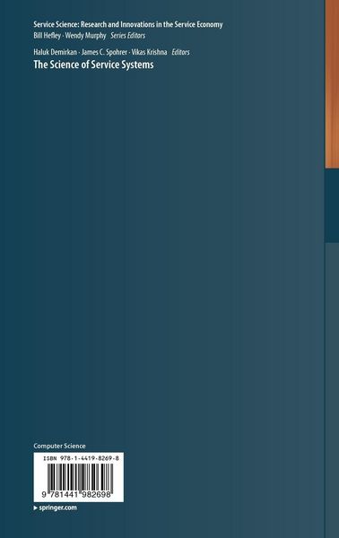 Produktbild: The Science of Service Systems