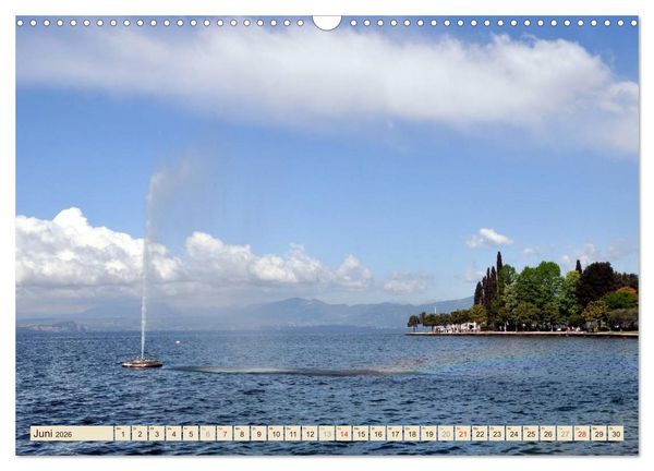 Produktbild: Impressionen vom Gardasee (Wandkalender 2026 DIN A3 quer), CALVENDO Monatskalender
