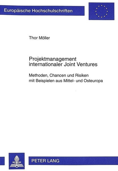 Produktbild: Projektmanagement internationaler Joint Ventures