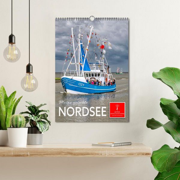 Produktbild: Meine geliebte Nordsee (Wandkalender 2026 DIN A3 hoch), CALVENDO Monatskalender