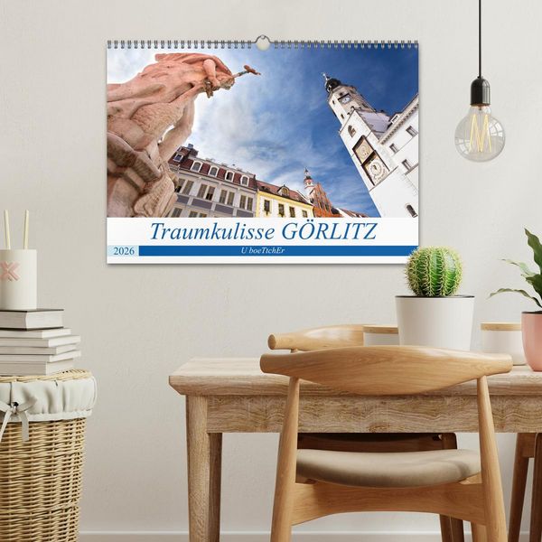 Produktbild: Traumkulisse G&Ouml;RLITZ (Wandkalender 2026 DIN A3 quer), CALVENDO Monatskalender