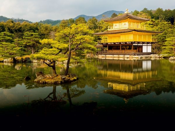 Produktbild: CALVENDO Puzzle Kinkaku-ji | 1000 Teile Lege-Gr&ouml;&szlig;e 64x48cm Foto-Puzzle f&uuml;r gl&uuml;ckliche Stunden