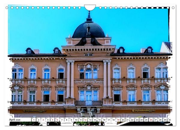 Produktbild: Novi Sad Serbiens unbekannte Sch&ouml;nheit (Wandkalender 2026 DIN A4 quer), CALVENDO Monatskalender