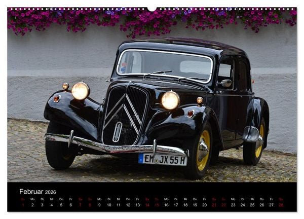 Produktbild: Citro&euml;n 11CV Traction Avant (hochwertiger Premium Wandkalender 2026 DIN A2 quer), Kunstdruck in Hochglanz