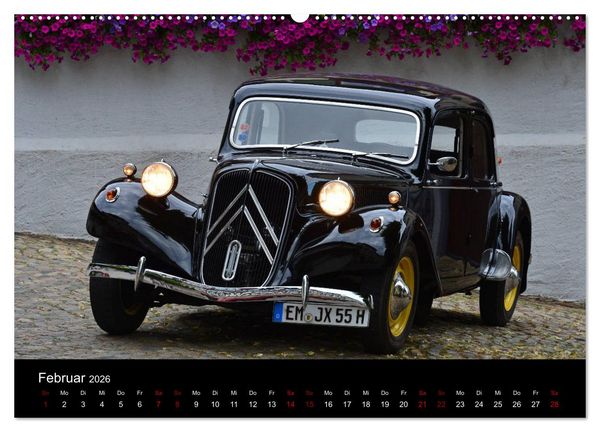Produktbild: Citro&euml;n 11CV Traction Avant (Wandkalender 2026 DIN A2 quer), CALVENDO Monatskalender