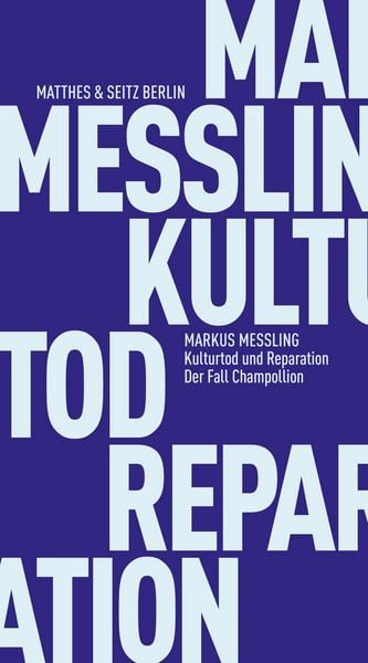 Produktbild: Kulturtod und Reparation