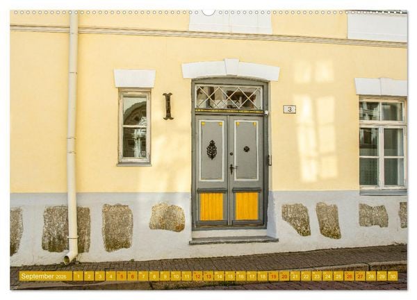 Produktbild: T&uuml;ren-Tore-Tallinn, Stadt mit m&auml;rchenhafter Atmosph&auml;re und Charme (hochwertiger Premium Wandkalender 2026 DIN A2 quer), Kunstdruck in Hochglanz