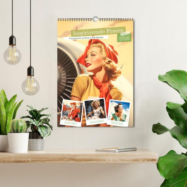 Produktbild: Inspirierende Frauen (Wandkalender 2026 DIN A3 hoch), CALVENDO Monatskalender