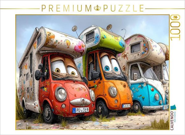 CALVENDO Puzzle Wo sind wir hier gelandet- ohne Wasser, ohne Strom? | 1000 Teile Lege-Größe 64x48cm Foto-Puzzle für glückliche Stunden, Sonstige von ,