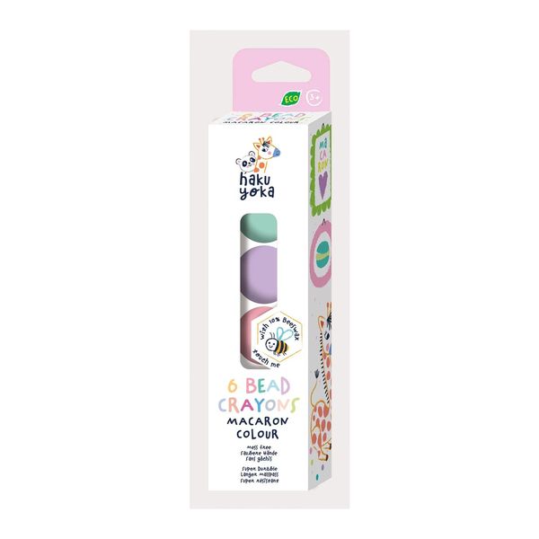 Produktbild: HAKUYOKA - Wachsmalkreide Kugel Pastell