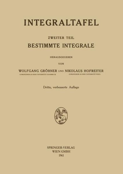 Produktbild: Bestimmte Integrale