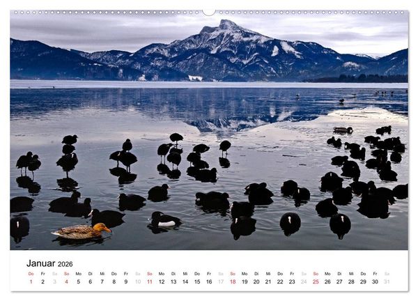 Produktbild: Zauberhaftes Mondseeland (Wandkalender 2026 DIN A2 quer), CALVENDO Monatskalender